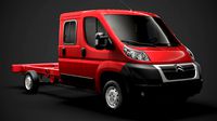 citroen jumper relay chassis truck crew cab 4035xl wb 2014