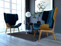 mammoth chair decor set