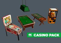 4k low-poly casino pack
