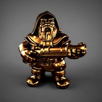strong warrior dwarf
