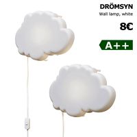 ikea dromsyn wall lamp