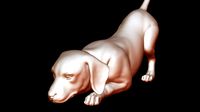 Dalmatian Puppy Pose 03 3D print model
