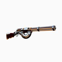 Rifle steamPunk game ready (341684)