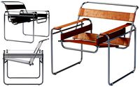 wassily chair by marcel breuer 4 options