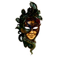 3d carnival mask