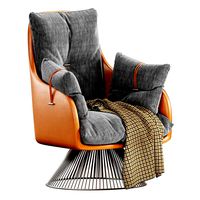 GLOSS SWIVEL ARMCHAIR (341762)