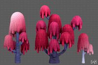 Trees Cartoon V18