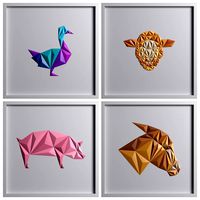 Volumetric paintings Paper ArtWork 19 (342642)