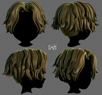 3d hair style for boy v08 3D Model in Other 3DExport