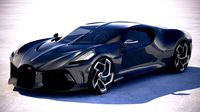 bugatti la voiture noire 2019