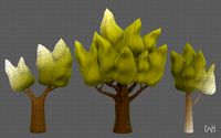 Trees Cartoon V19