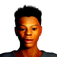 Man 3D Rigged model ready for animation