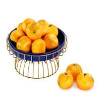 Decorative set Dish with tangerines (342993)