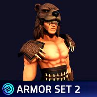Bear Armor Set - Stylized RPG