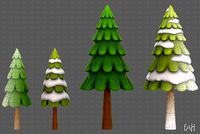 Trees Cartoon V21