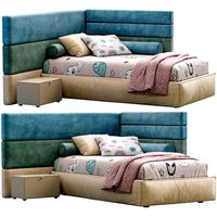 Bed Boiserie Set By Tvils (343180)