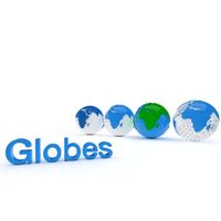 Earth Globes 3D Model