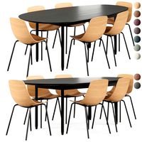 Clean Cut Chair Swole 82in Dining Table (343220)