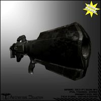 SciFi Gun 4 3D Model