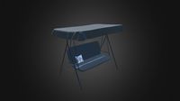 Garden Swing Chair D Model