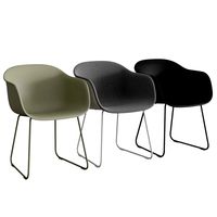 Fiber Armchair Sled Base (343507)