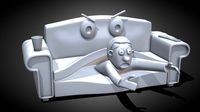 Day 21 - Killer Furniture (Sculpt January 2021)
