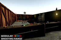 Modular Low Poly Shooting Range Kit