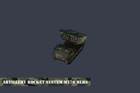 Artillery rocket system M270 MLRS