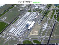 Detroit Airport 12km