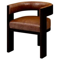 Restoration Hardware Elgin Leather Dining Chair (344199)