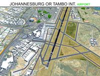 Johannesburg OR Tambo International Airport 10km