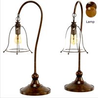 Antique Gooseneck Brass Finish Table Lamp (344250)