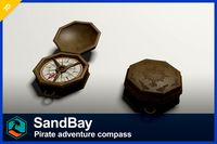 Pirate adventure compass