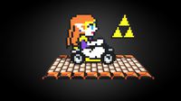 SMK075 - Super Pixel Kart Princess Zelda
