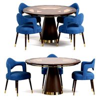 Holiday Table and Chaplin Chairs  (344506)