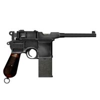 Mauser Broomhandle 1912 3D Model