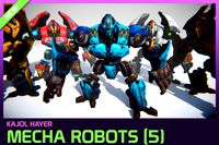 MECHA ROBOTS (5 SKINS)