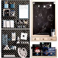Ikea SKADIS Pegboard with Chalkboard for Teenagers and Kids 03 (344725)