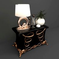 cabinet and decorations 2