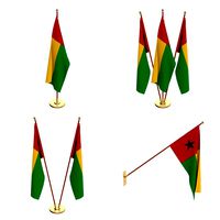 guinea bissau flag pack