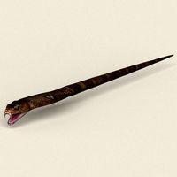 low poly realistic cobra