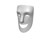 theater happy mask
