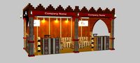 exhibition booth 3x6