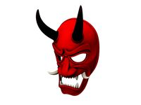 japanese demon mask