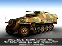 sdkfz 251-17 - ausfd - anti-aircraft-vehicle