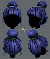 3d hair style for girl v65