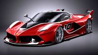 lowpoly ferrari fxx k 2015