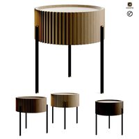 Circles Bedside Table LuxLucia Casa
