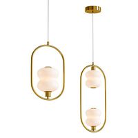 White jade glass chandelier (345254)