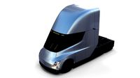 tesla truck silver